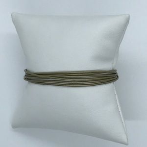 Multi chord bracelet